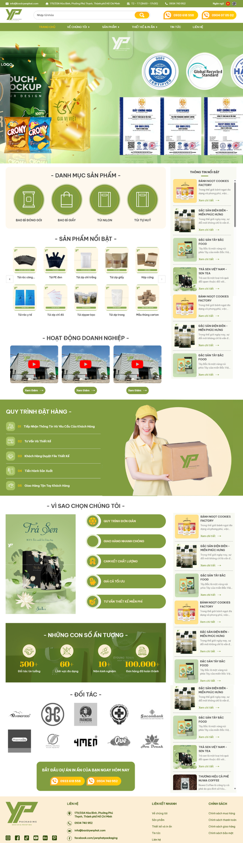 Công ty TNHH Bao Bì Yến Phát